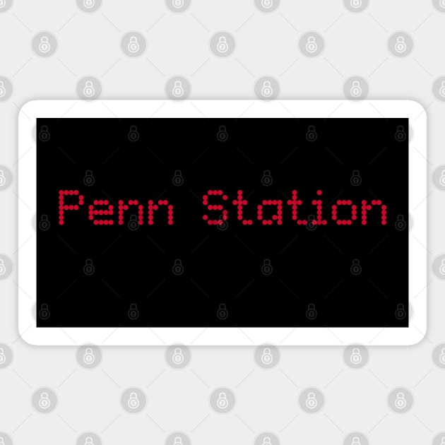 Penn Station Magnet by Off Peak Co.